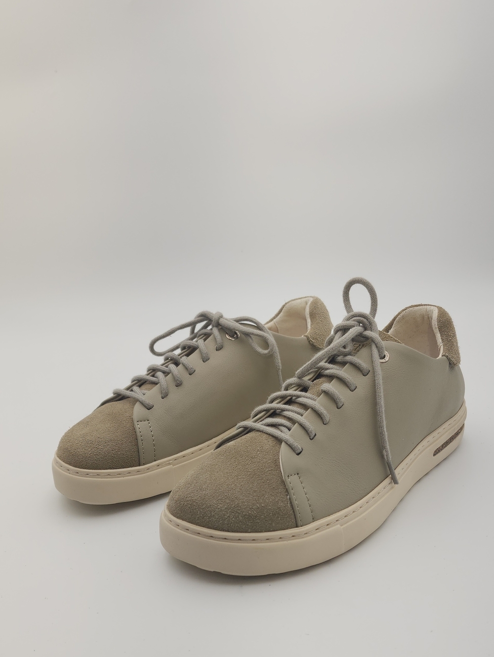 Birkenstock Bend Low Decon Gray Taupe Women’s 7 Nubuck Leather Sneakers